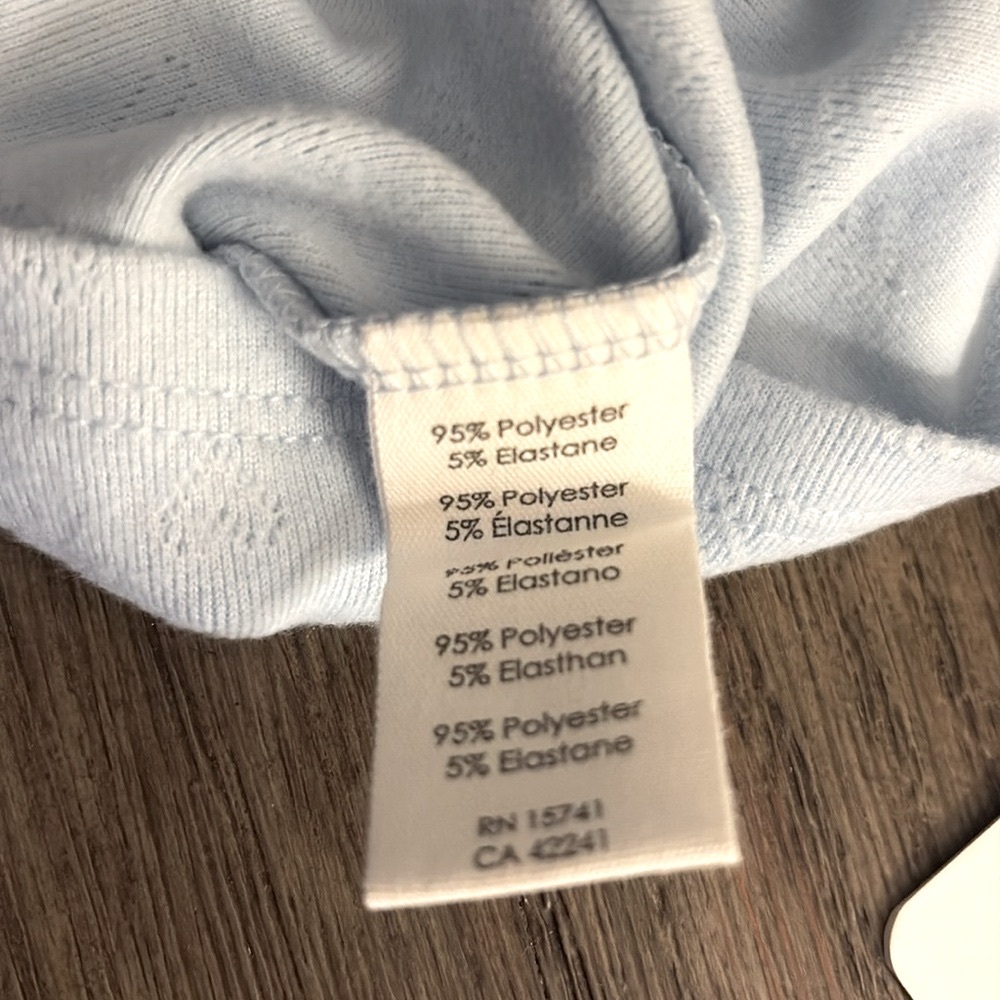 NWT [PJ Salvage] Pointelle Hearts Soft Lace Fitted Cami, Blue Haze Women’s Small - Picture 15 of 15